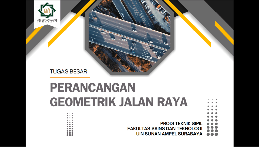 PERANCANGAN GEOMETRIK JALAN RAYA