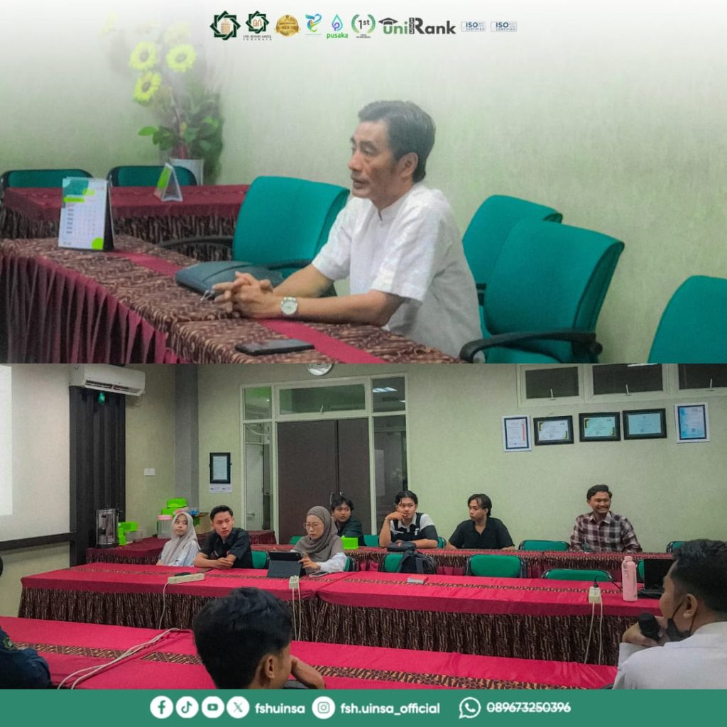 Foto proses sinkronisasi rundown PBAK